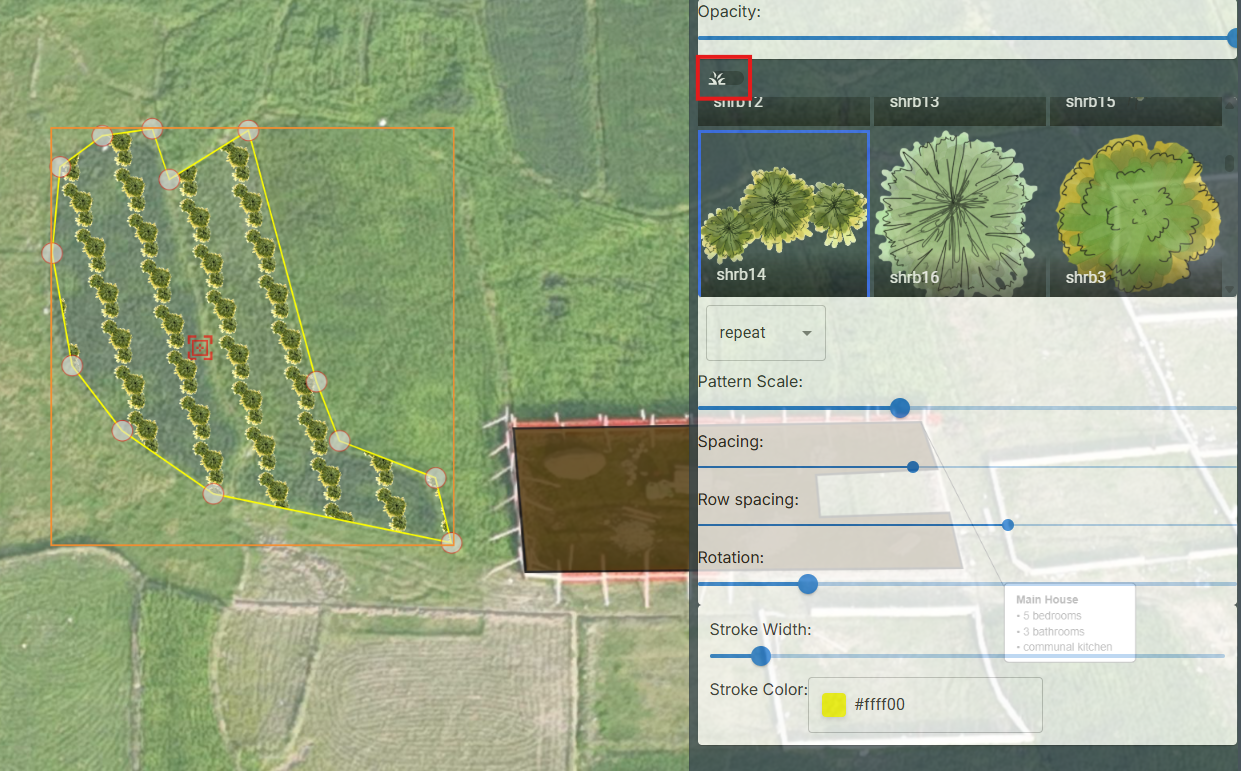 Polygon plant config